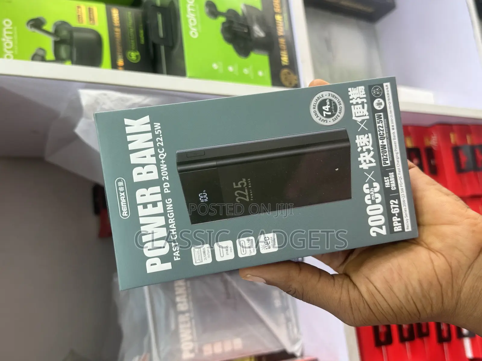 Remax RPP-672 20000mah Fast Charging Powerbank