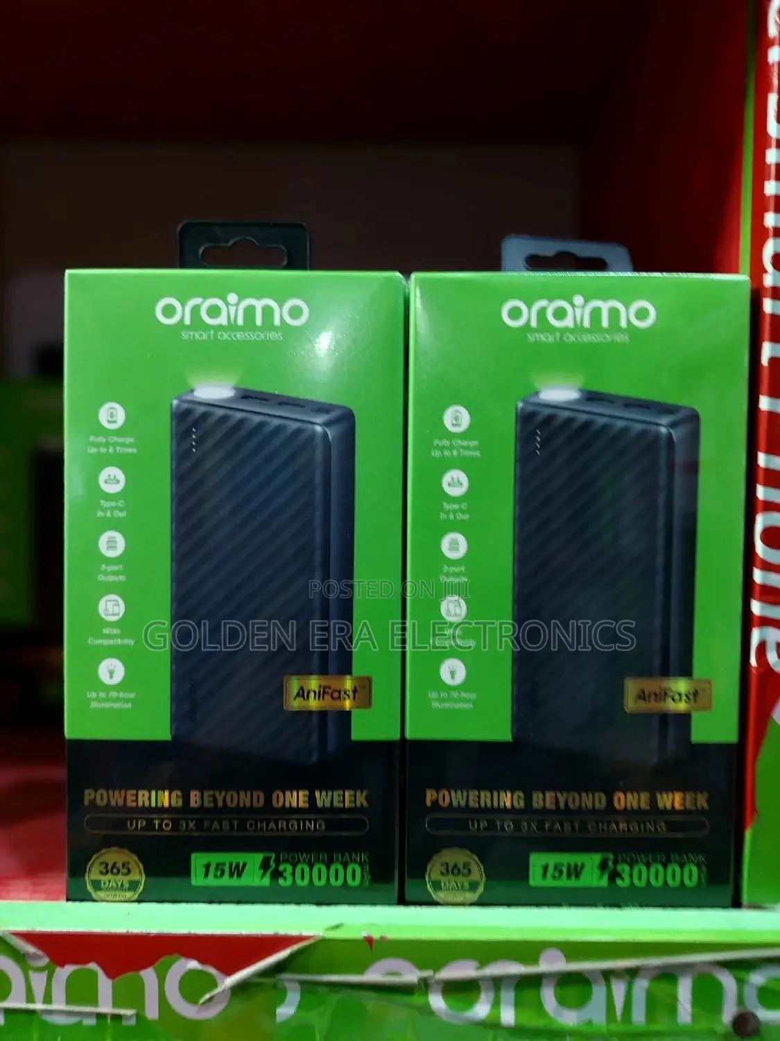 Oraimo Original Power Bank 30,000mah