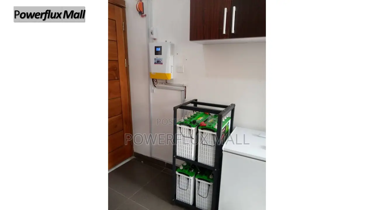 5kva SMK Inverter Installation With 8 Panels