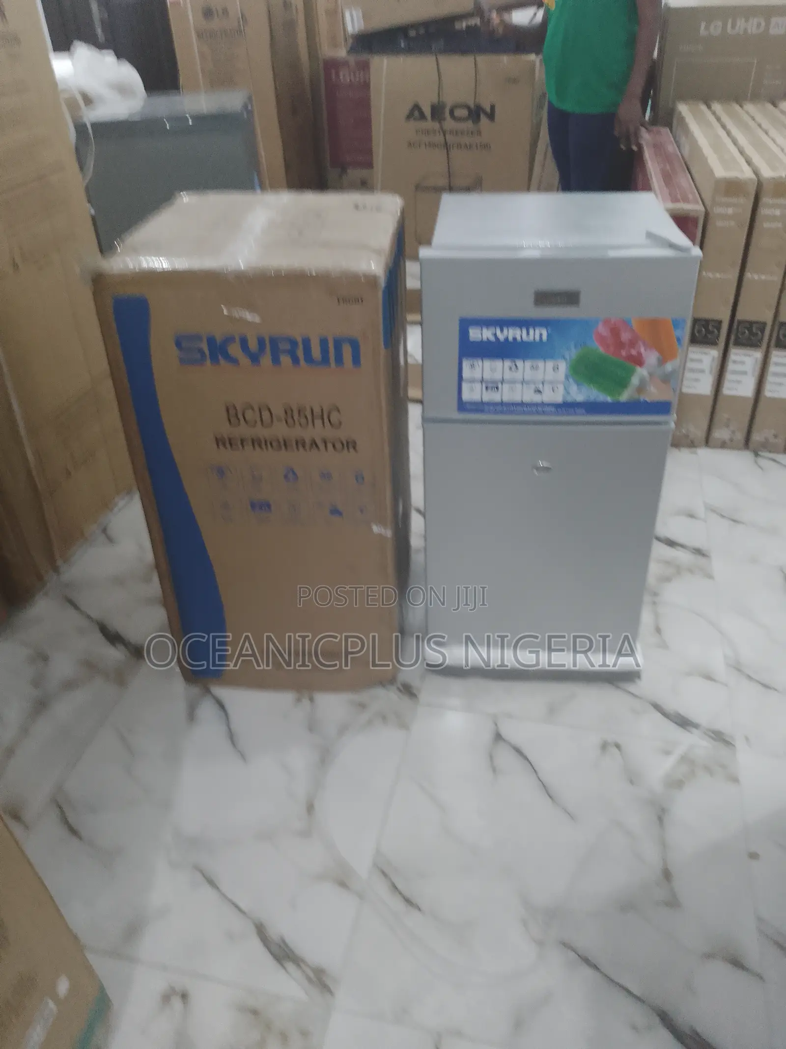 Fridge and Freezer Skyrun Double Door Refrigerator Available