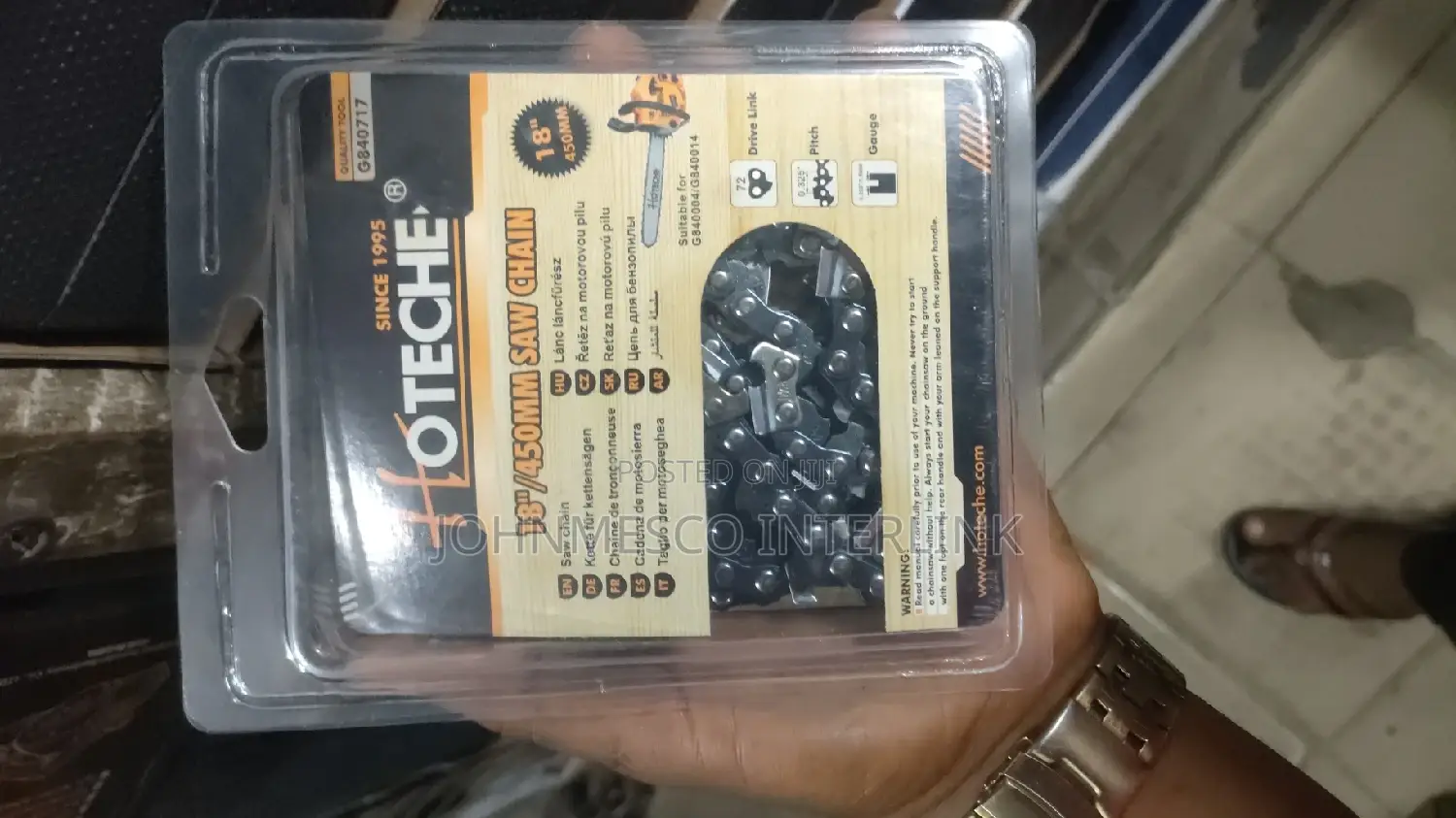 Extra Chains for Chainsaw Machine