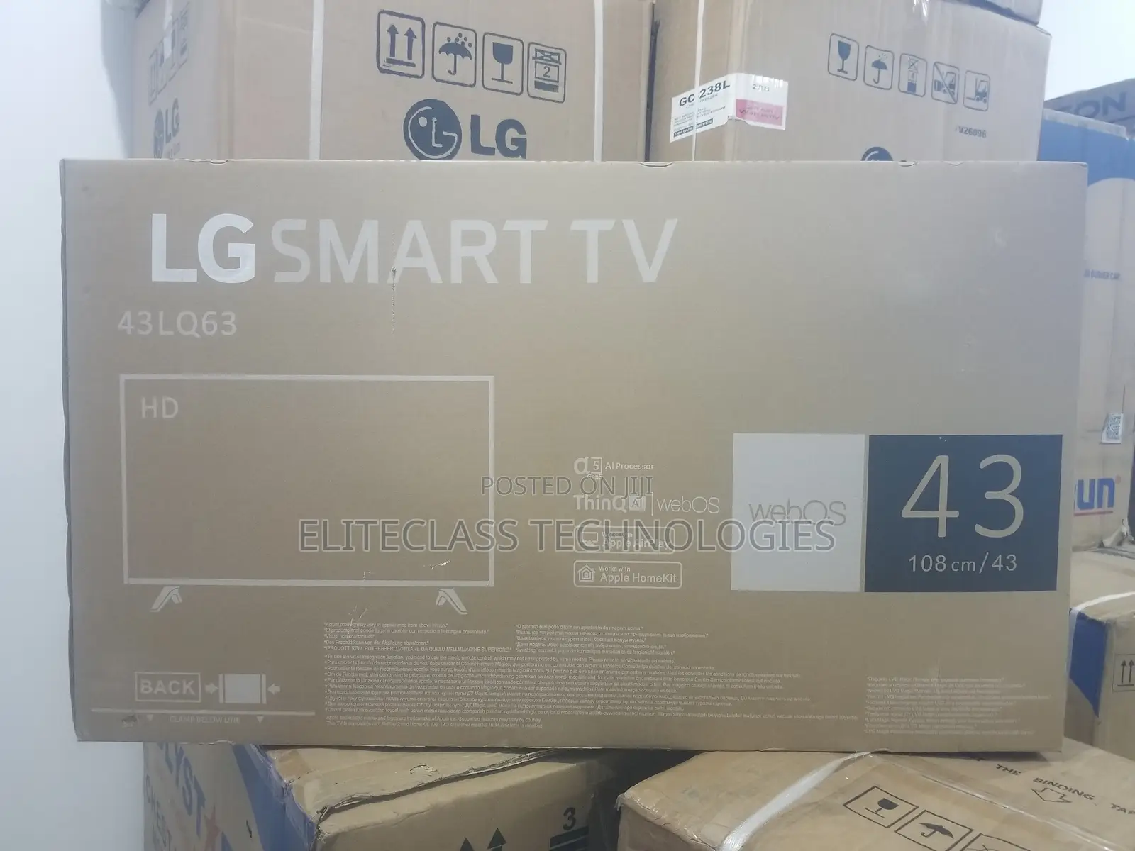 Affordable LG43'' Inches Smart TV.