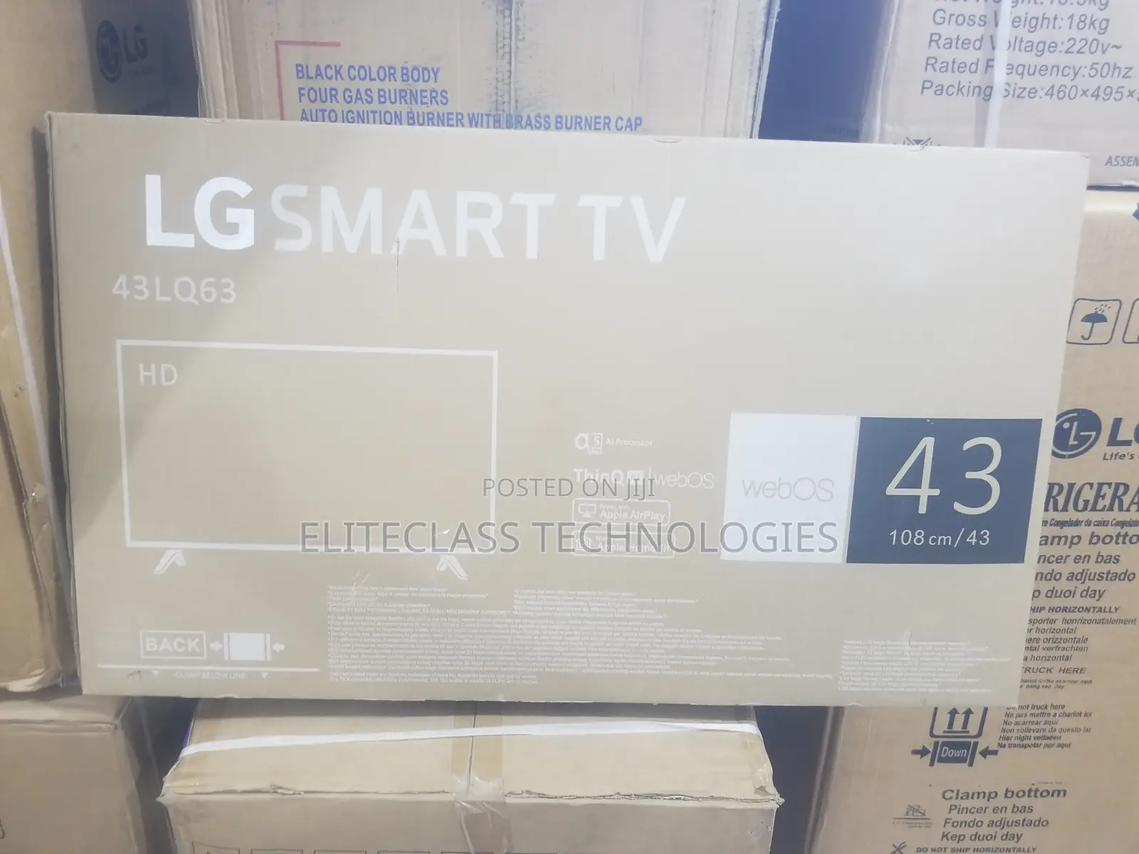 Affordable LG43'' Inches Smart TV.
