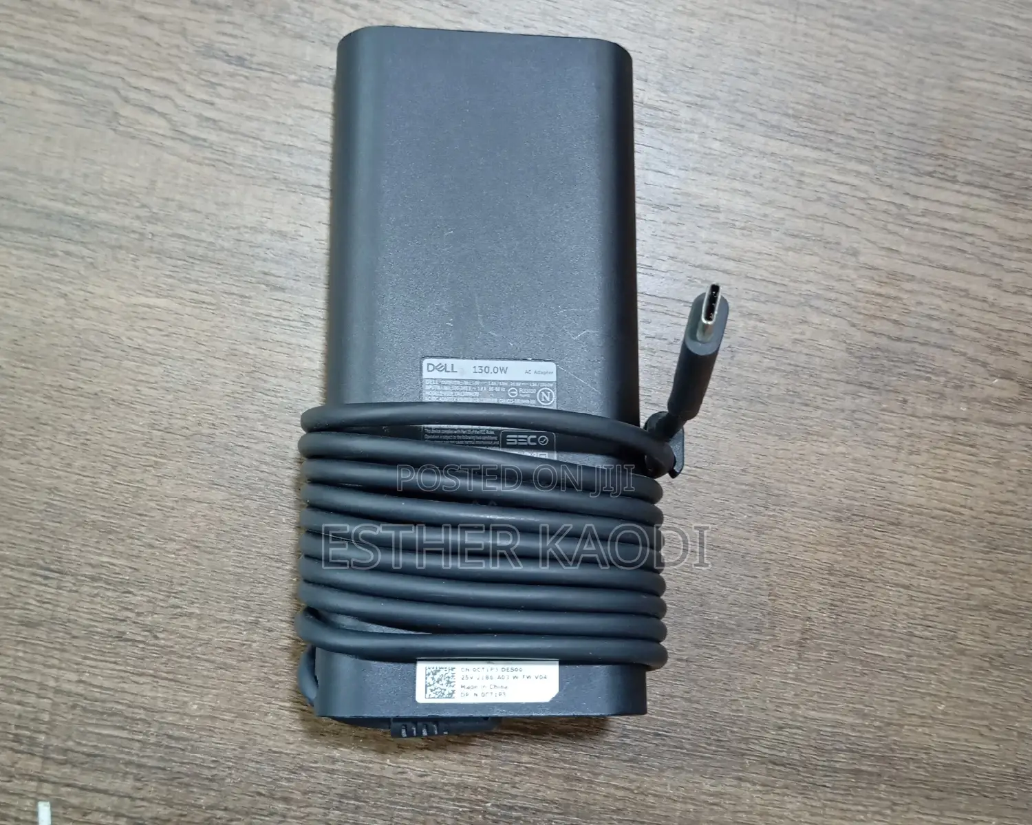 130w Usb-C Type C 20v 6.5a Laptop Charger for Dell XPS 15
