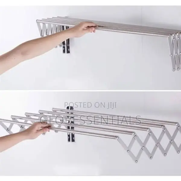 Retractable Clothes Hanging Rack