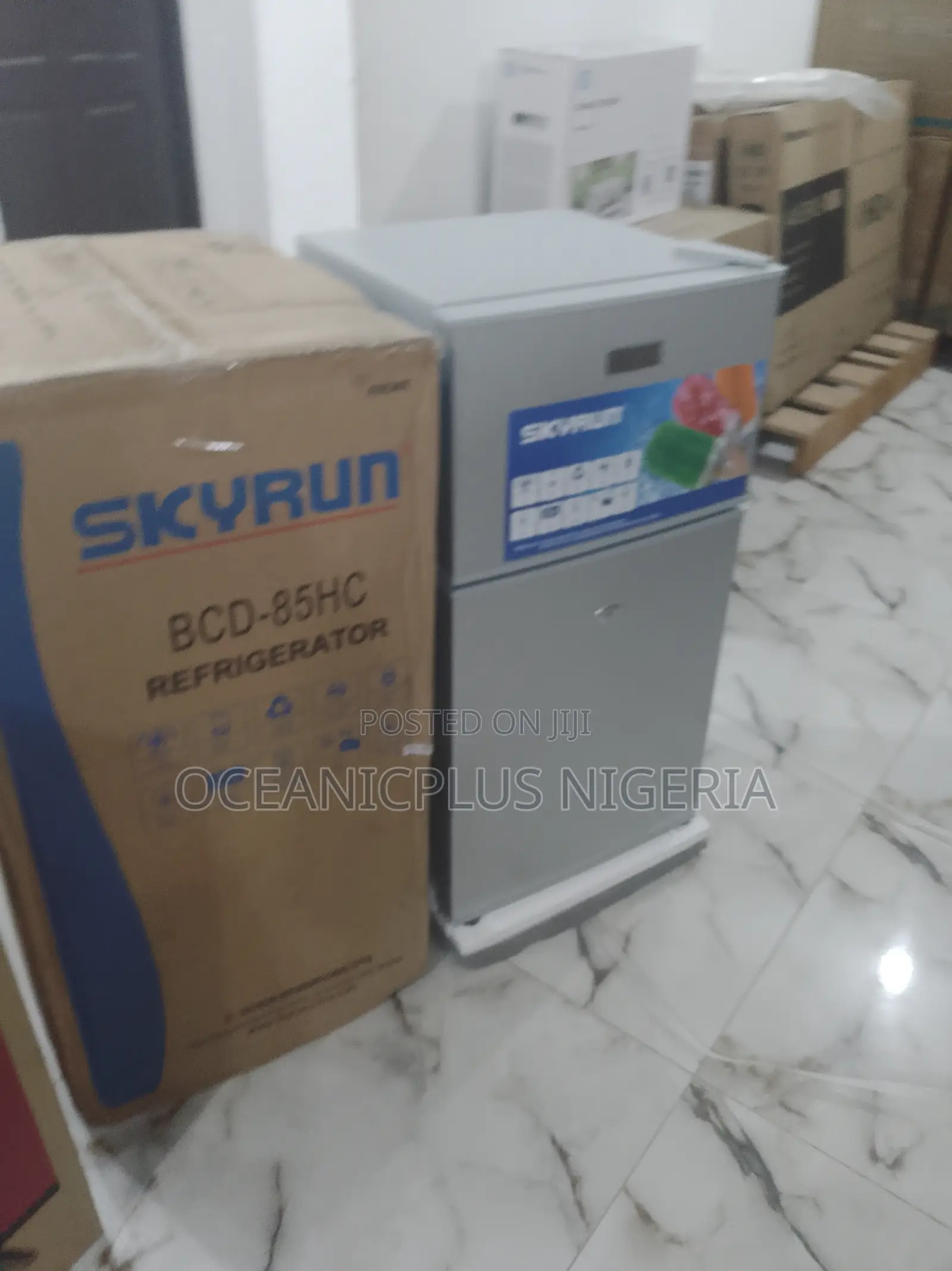 Fridge+Freezer. Double Door Skyrun Refrigerator in Stock Now