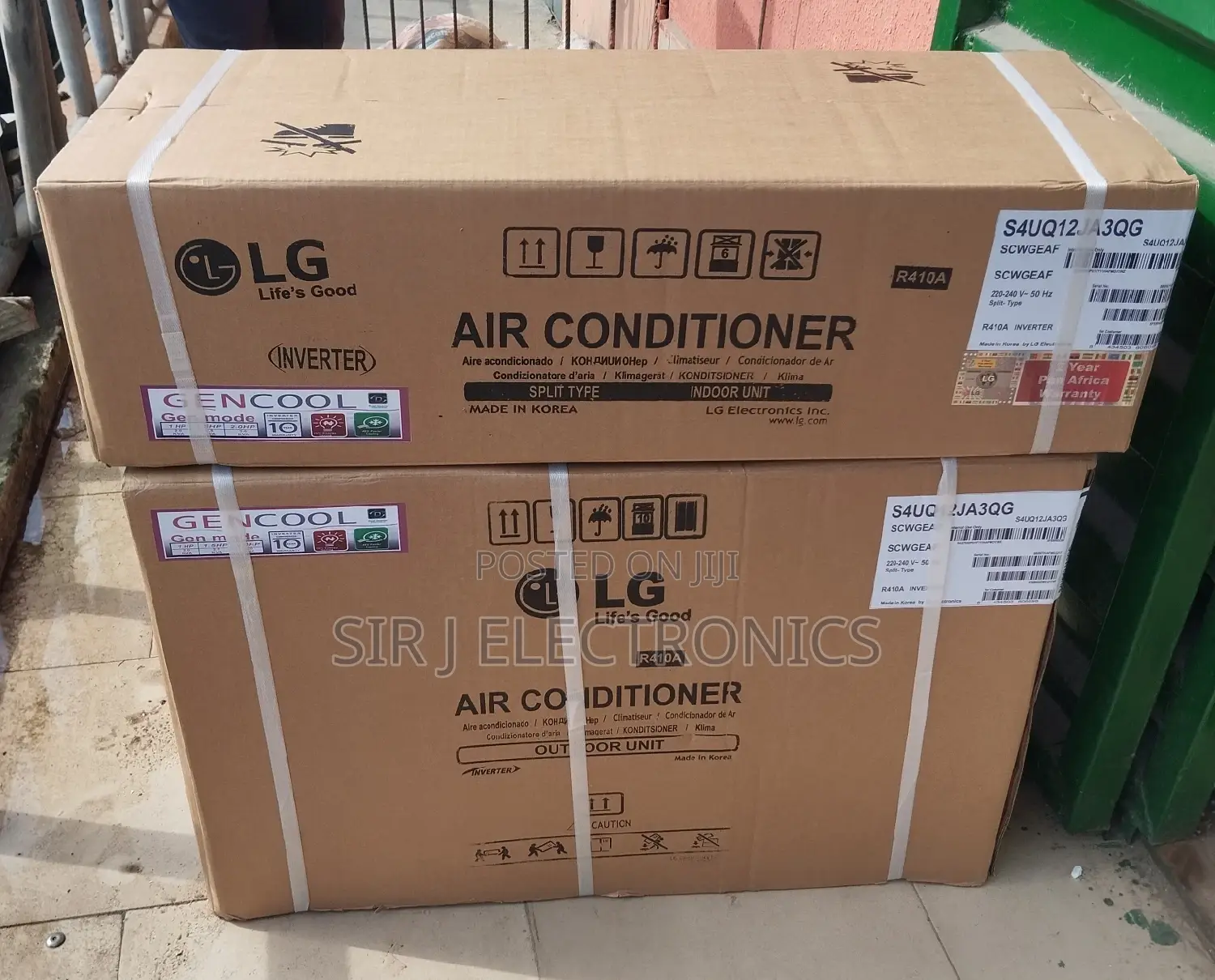 LG 1.5hp Dual Inverter (Gencool) Split Unit Airconditioner