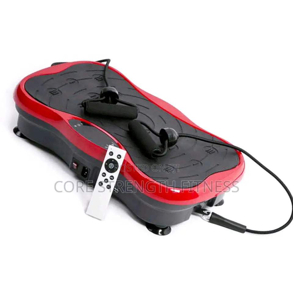 Whole Body Massage Plate, With Resistance Pull Ropes .
