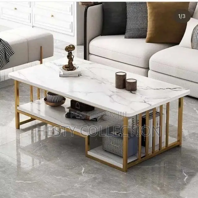 Nordic Fancy Marble Centre Table Living Room Parlour Table