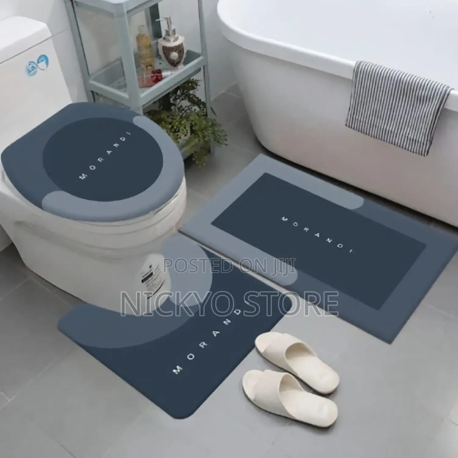 3in1 Absorbing Toilet Mat