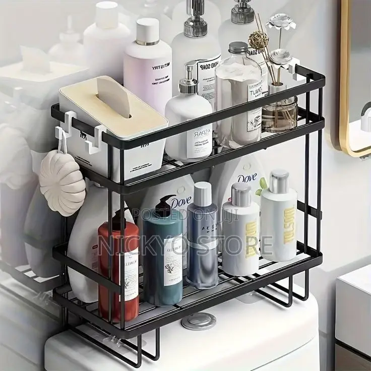 Bathroom Shelves No-drill Wall Mount Corner Shelf