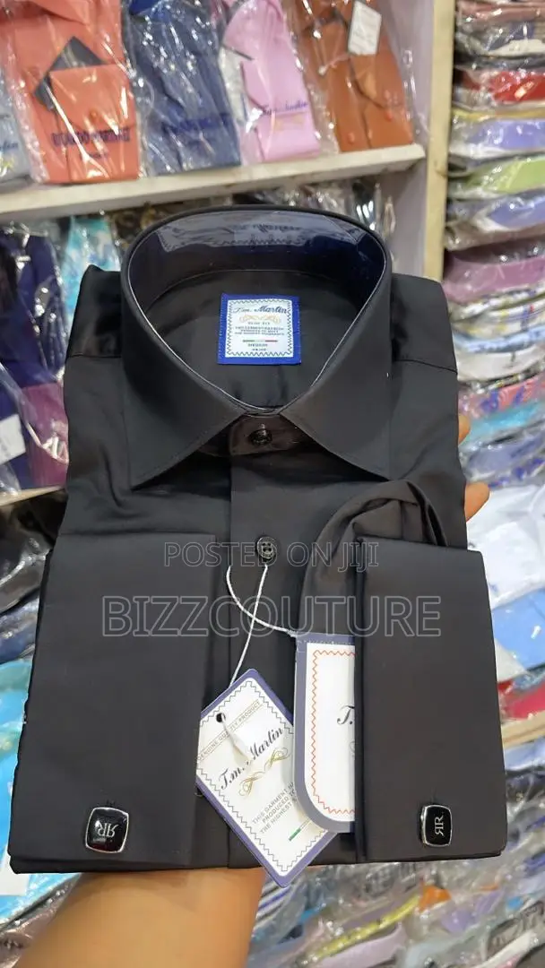 Original Italian T.M. Martin Plain Shirts Available in Store