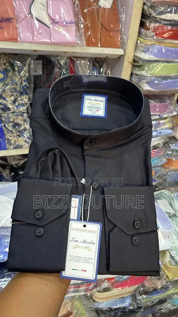 Original Italian T.M. Martin Plain Shirts Available in Store