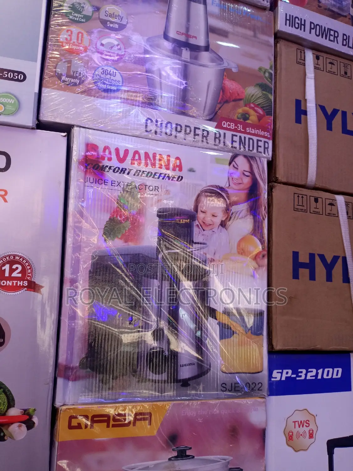 Powerful Savanna Comfort Redefined Juice Extractor - SJE022