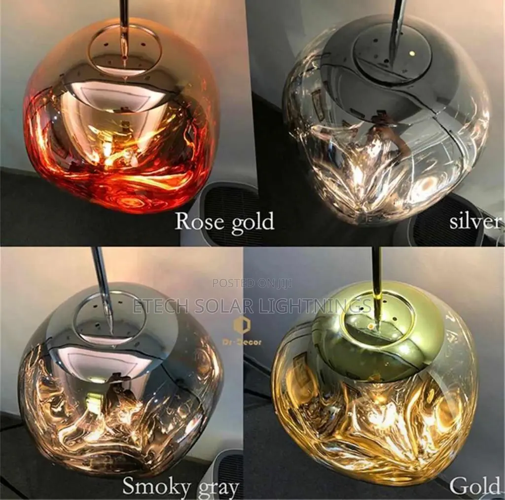 Nordic Lava Glass Living Room Dining Kitchen Pendant Lights