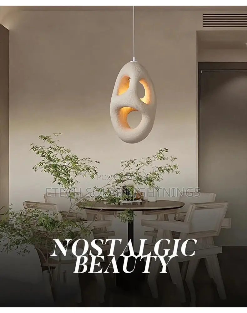 Wabi Sabi Dining Room Kitchen Restaurant Pendant Light