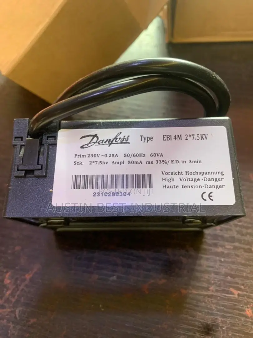 Danfoss Ignition Transformer 2*7.5kw (Double Spark)