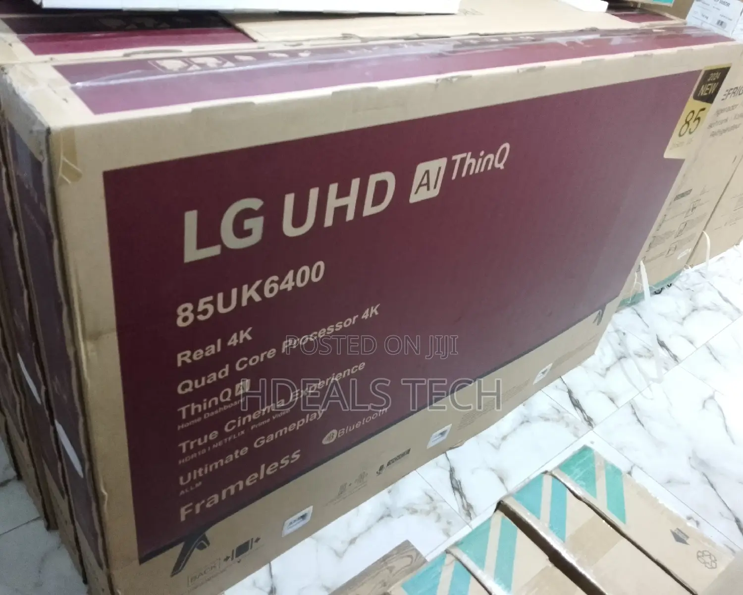 LG 85 Inches Smart TV With Uhd , Netflix