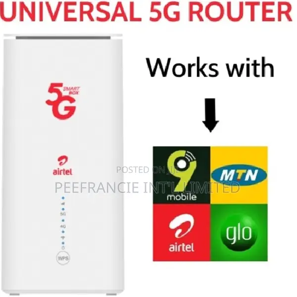 5g Airtel X25 Pro Locked Router +Unlimited Data Plan