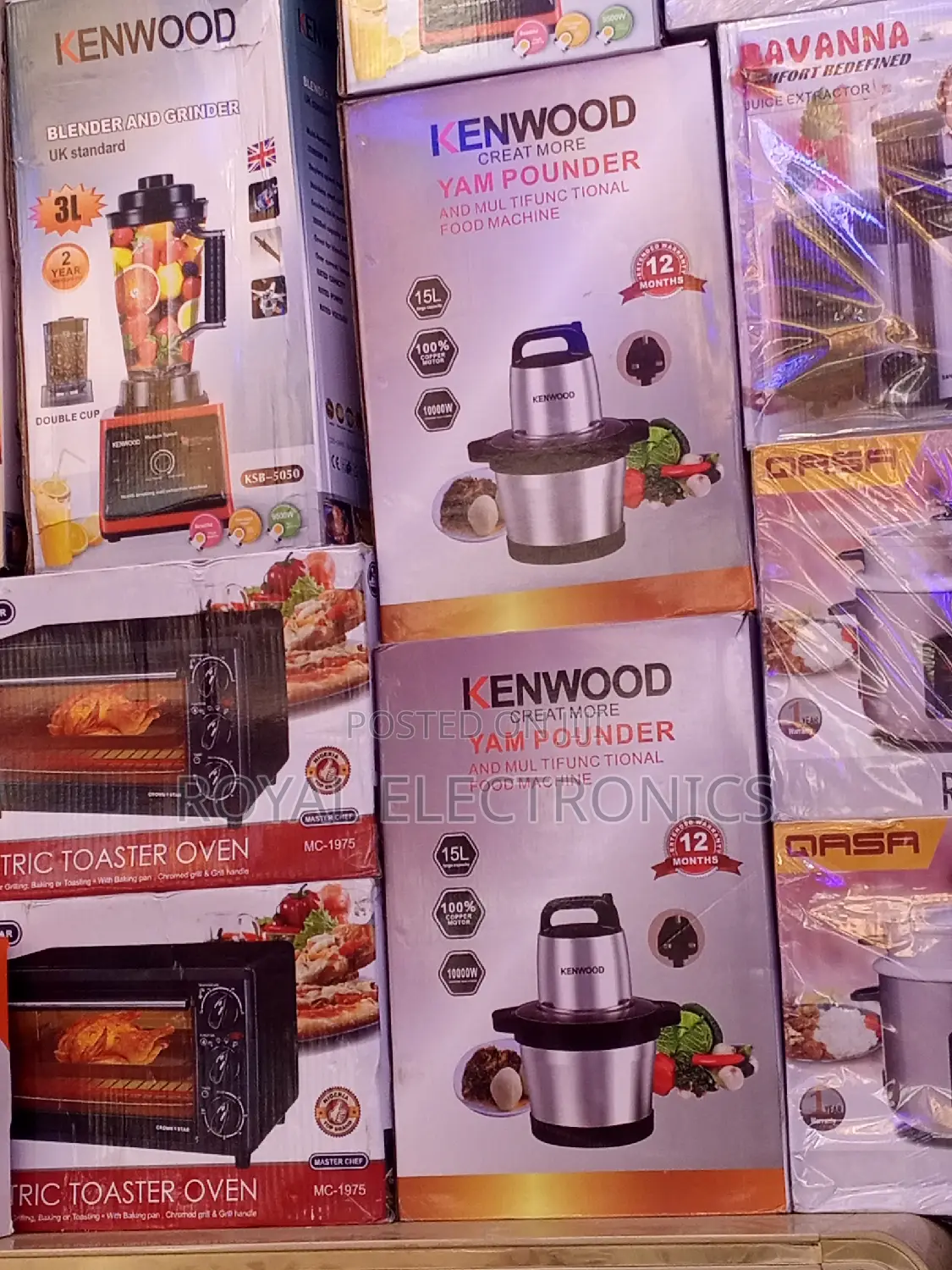 Kenwood 15 Litres Yam Pounding Machine