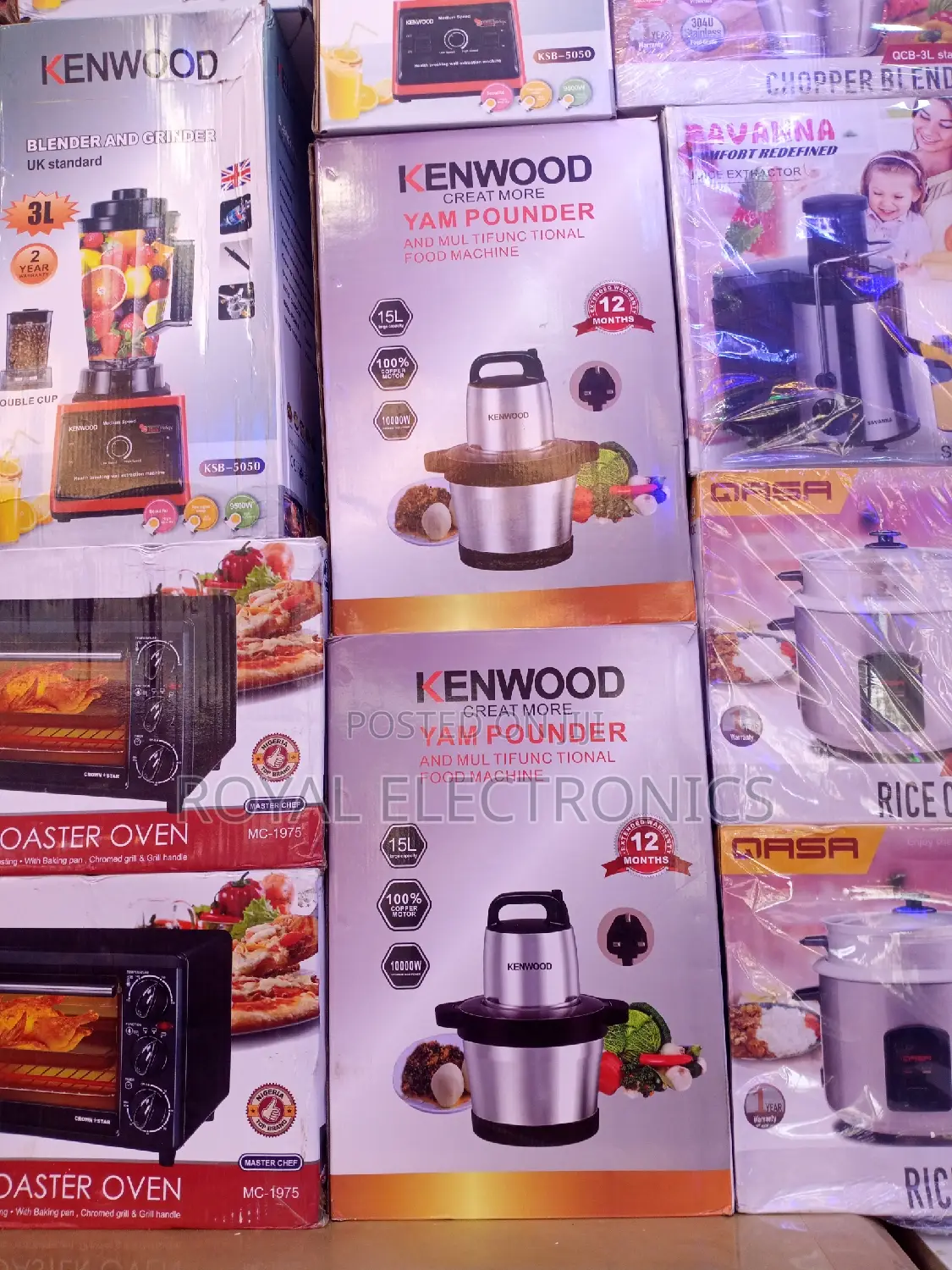 Heavy Duty Kenwood 15 Litres Yam Pounding Machine