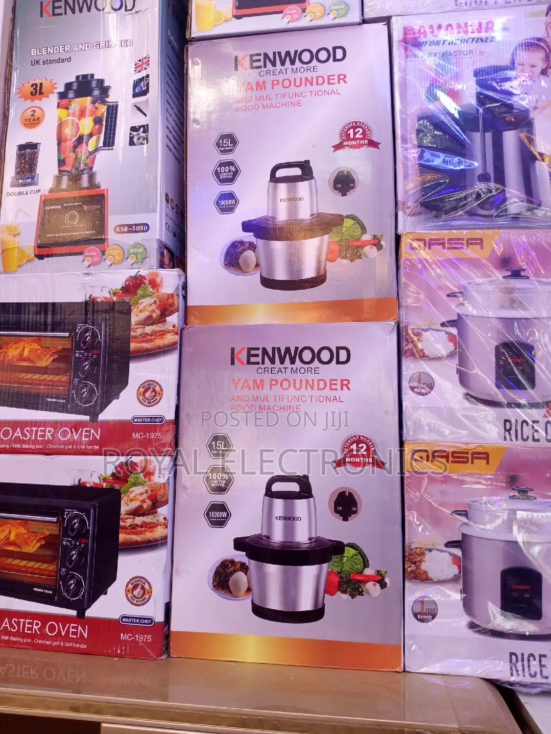 Heavy Duty Kenwood 15 Litres Yam Pounding Machine