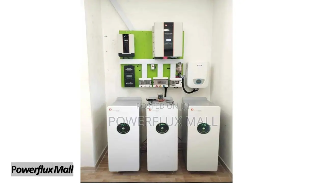 15kva Inverter With 30kwh Batteries and Panels 