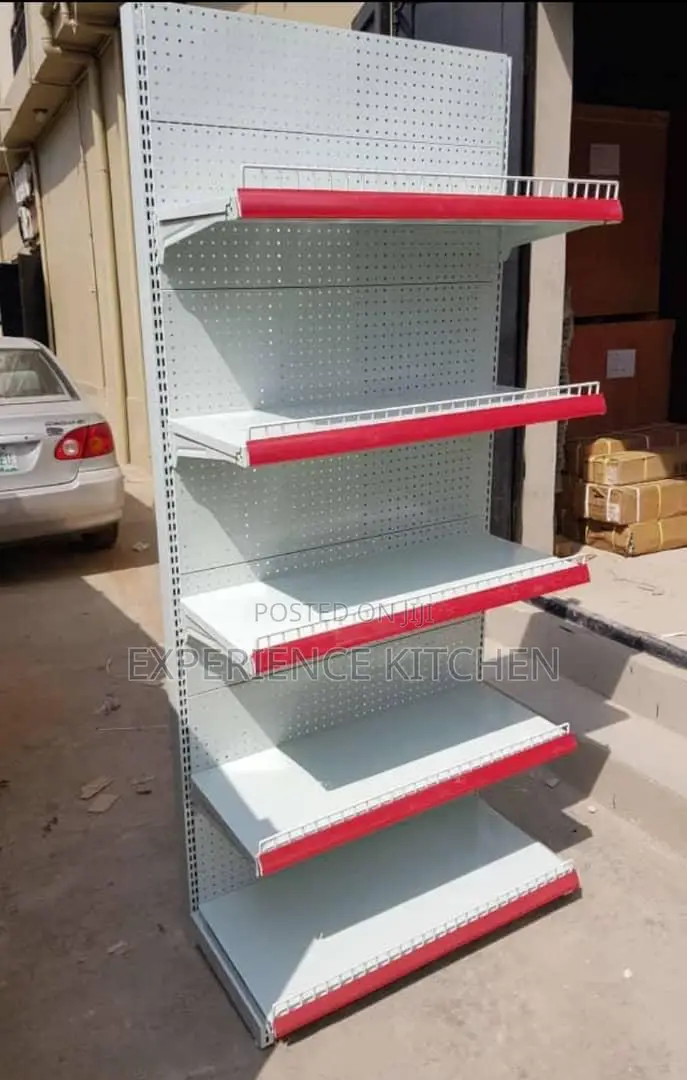 Single Side Supermarket Shelves
