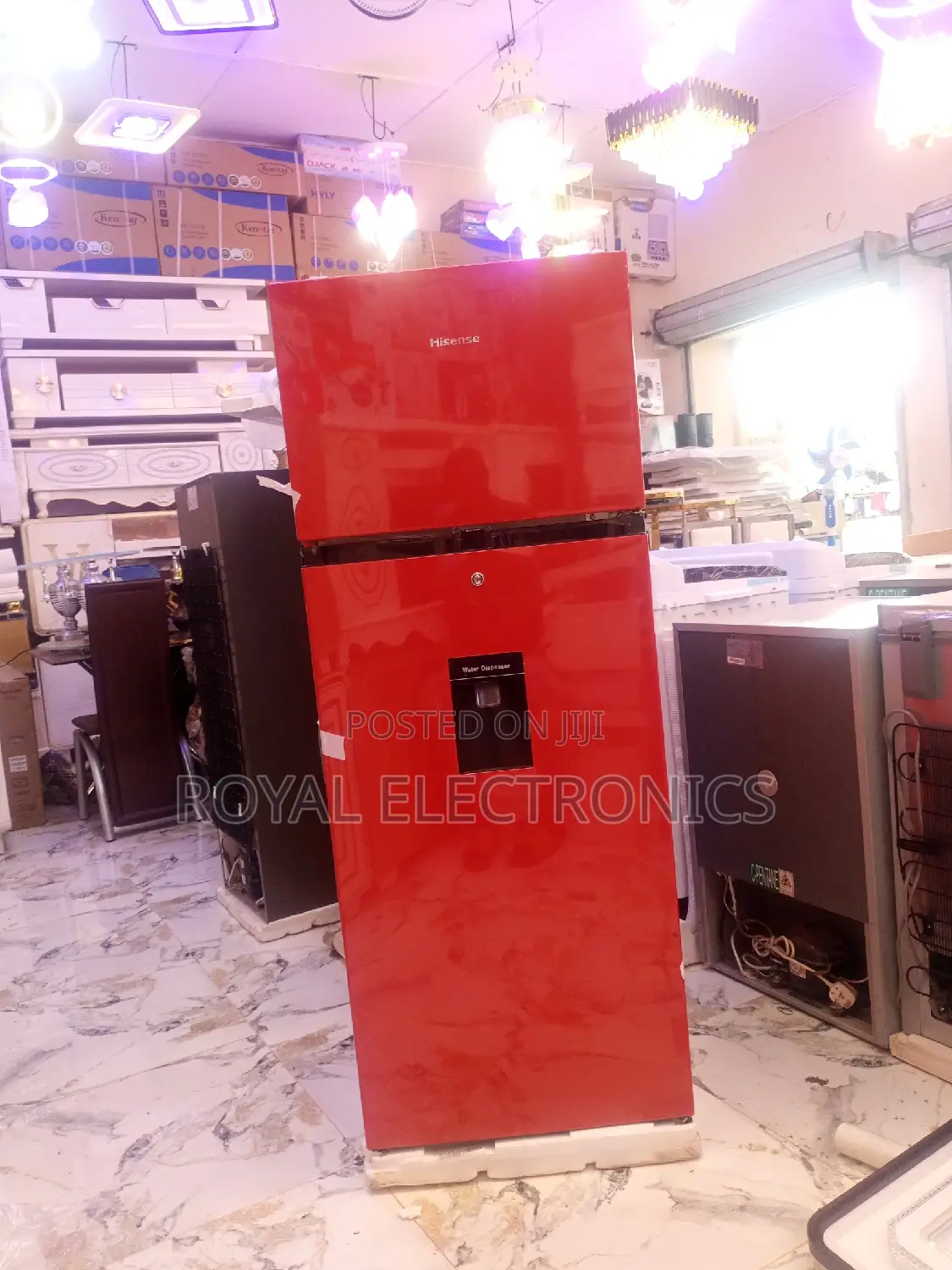 Powerful Hisense Heavy Duty Double Door Refrigerator