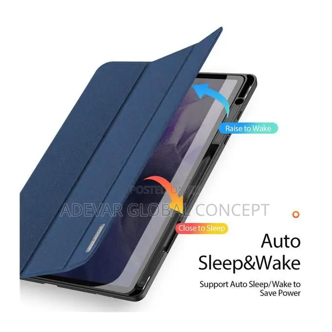 Samsung Galaxy Tab S9 Plus Case Flip Pouch 12.4 Inch - Blue