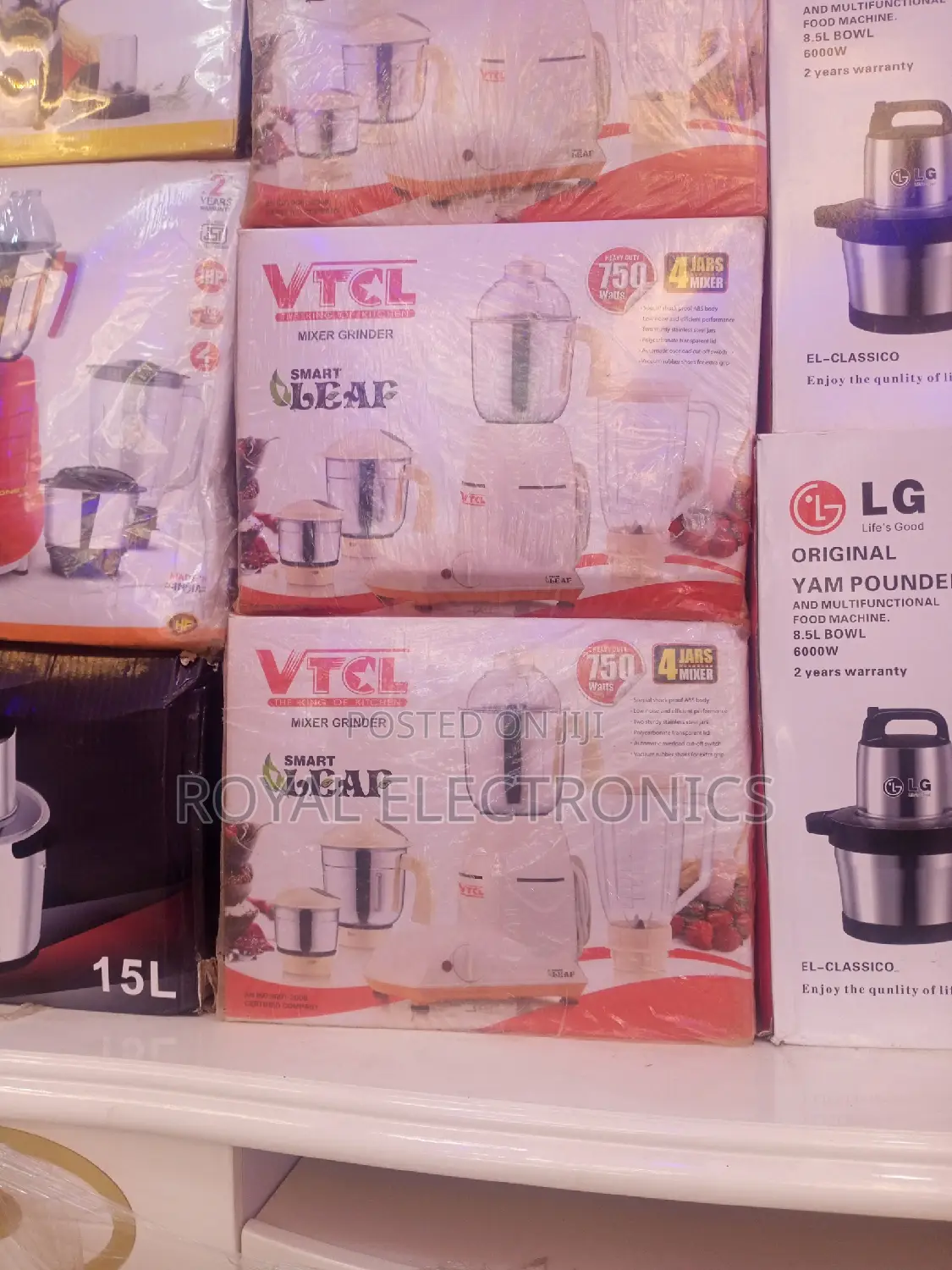 Top Quality Vtcl 750w Multipurpose Mixer Grinder
