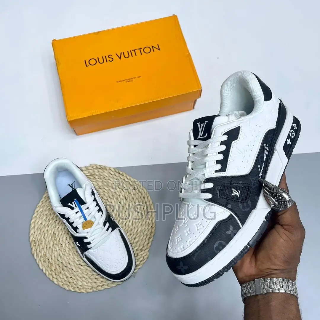 Louis Vuitton White New York Dreams Sneakers