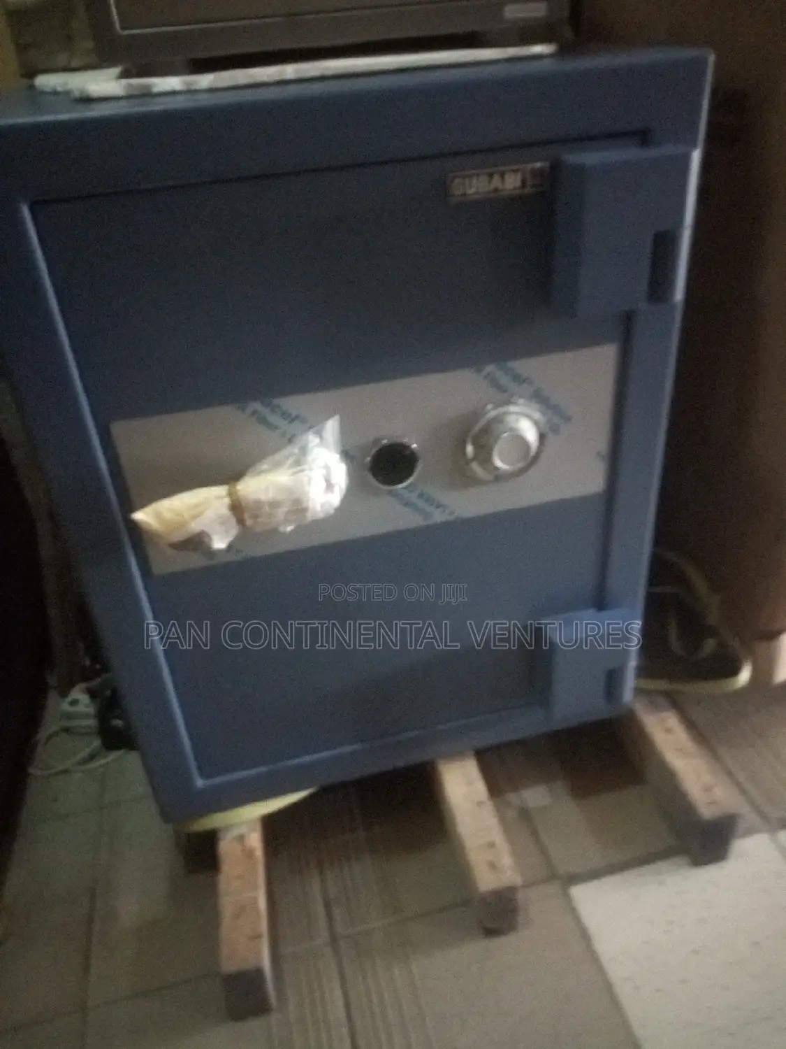 Bankers Treasury Blue Safe Bullet Proof And Fireproof