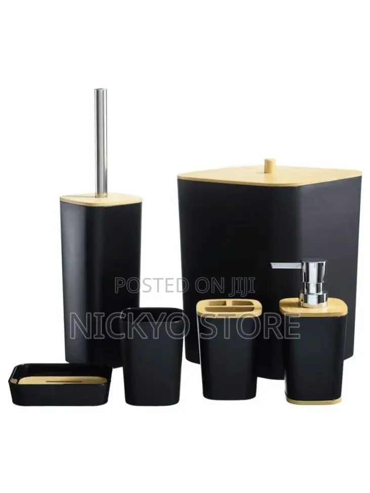 6 Sets of Bathroom Accessories