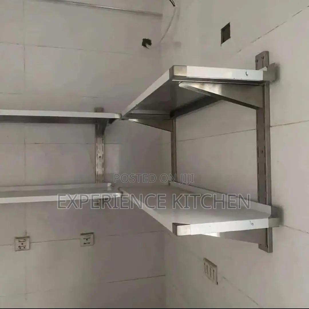 Stainless Steel Wall Shelves(4ft, 5ft, 6ft)