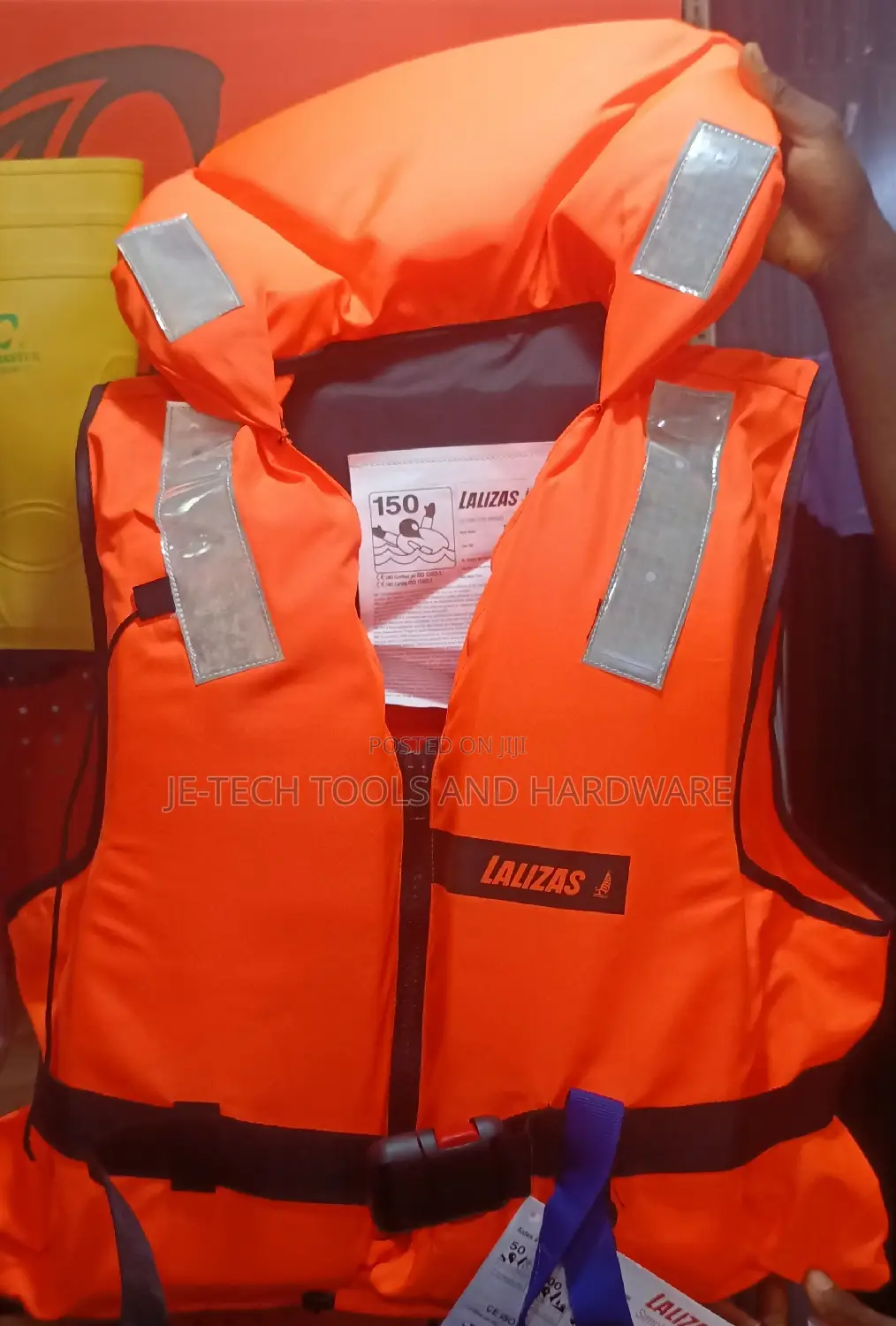 Safety Life Jacket - Orange