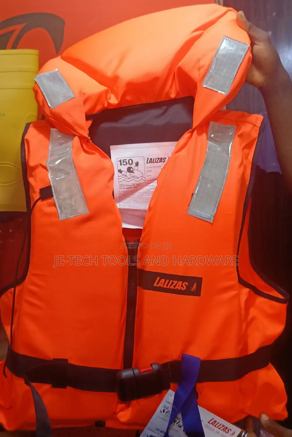 Safety Life Jacket - Orange