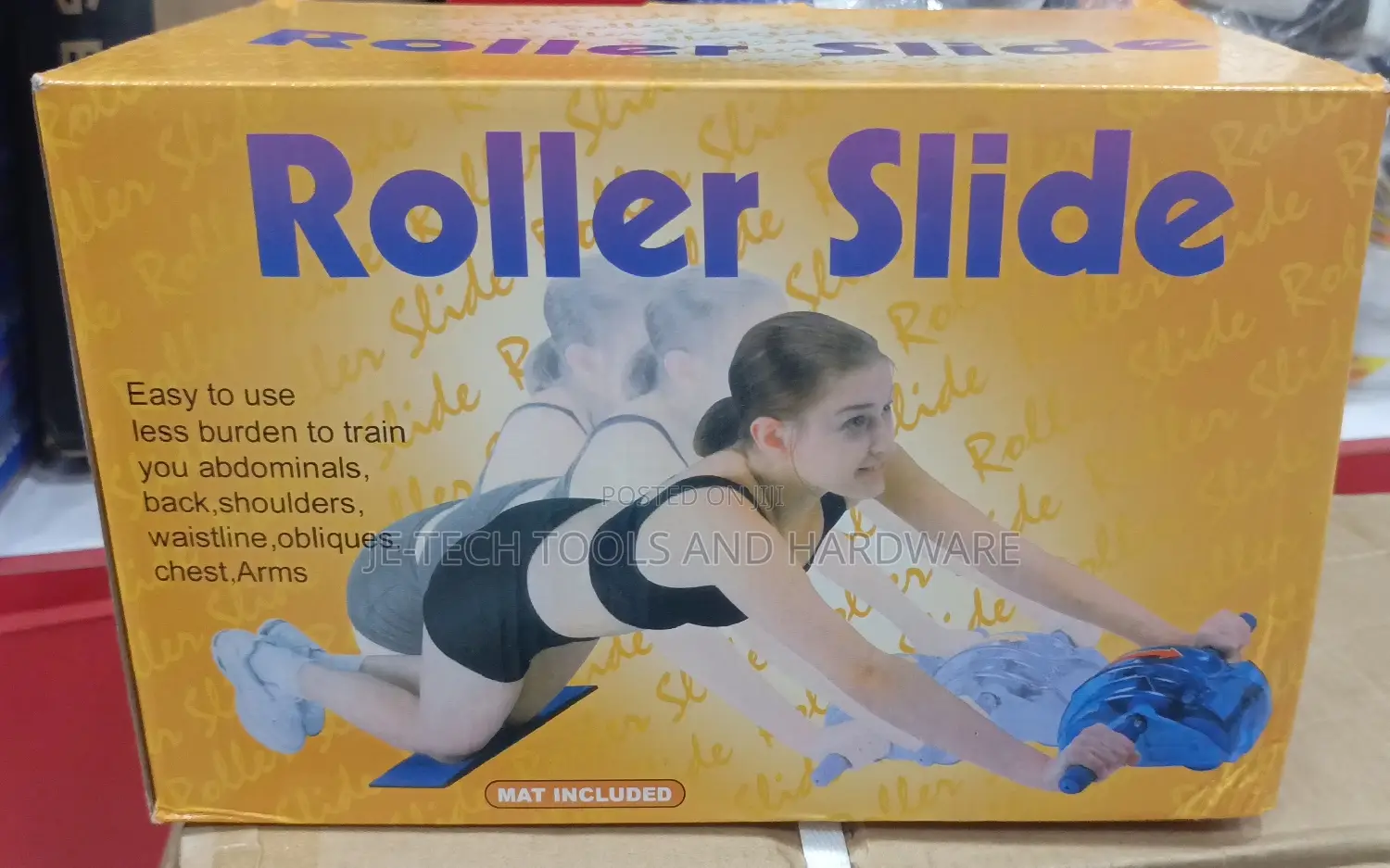Roller Slide Abdominal Exerciser