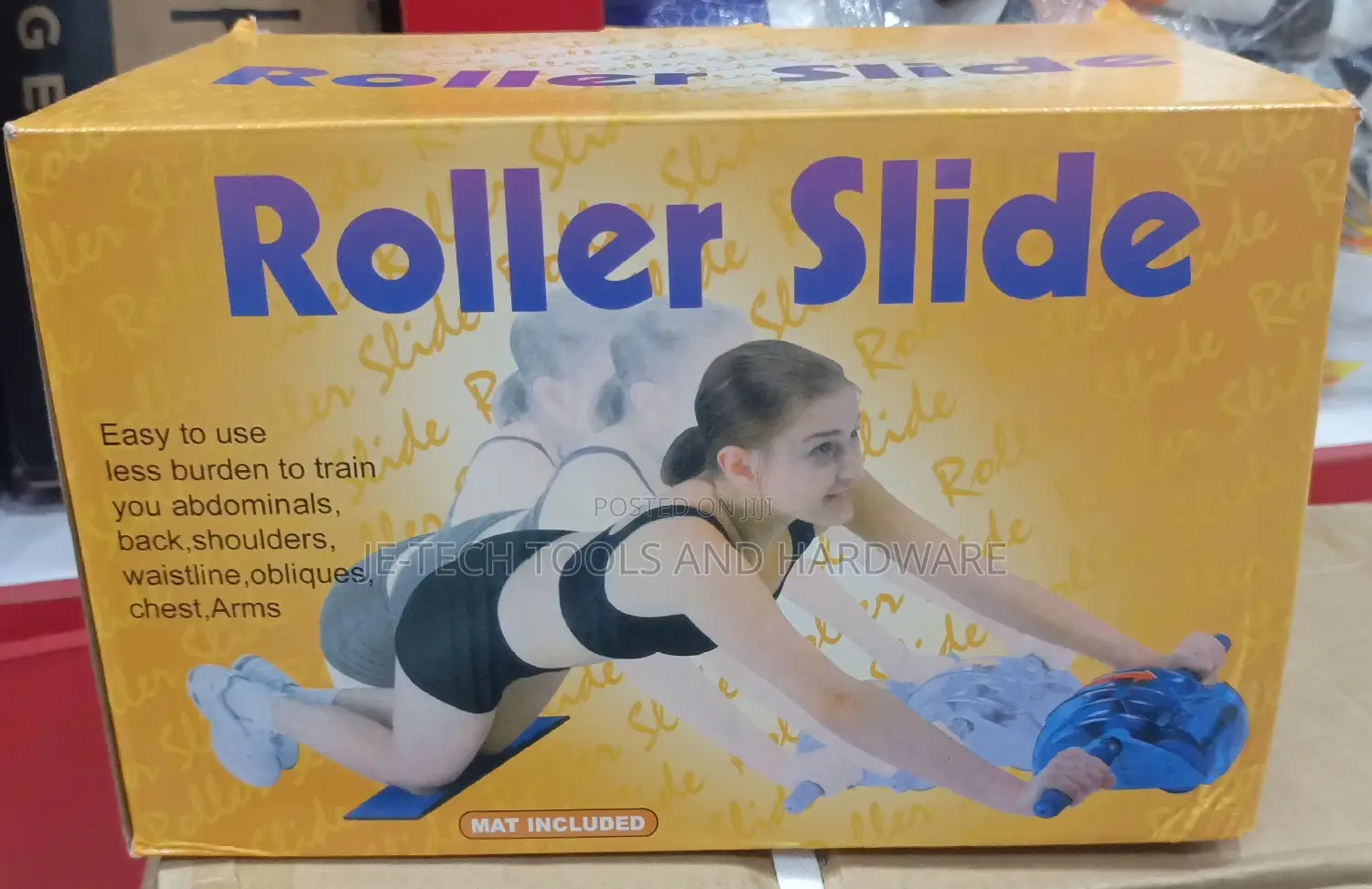 Roller Slide Abdominal Exerciser