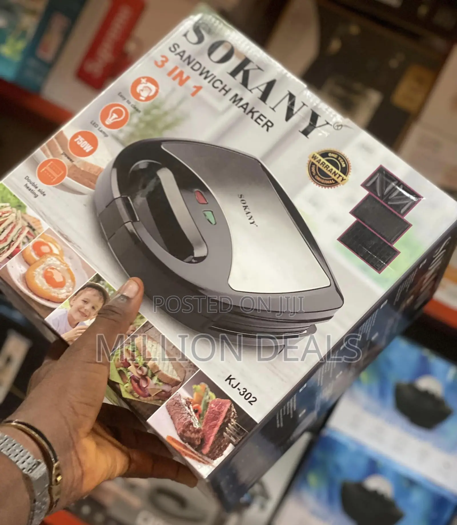 Unique Sandwich Maker 3in1
