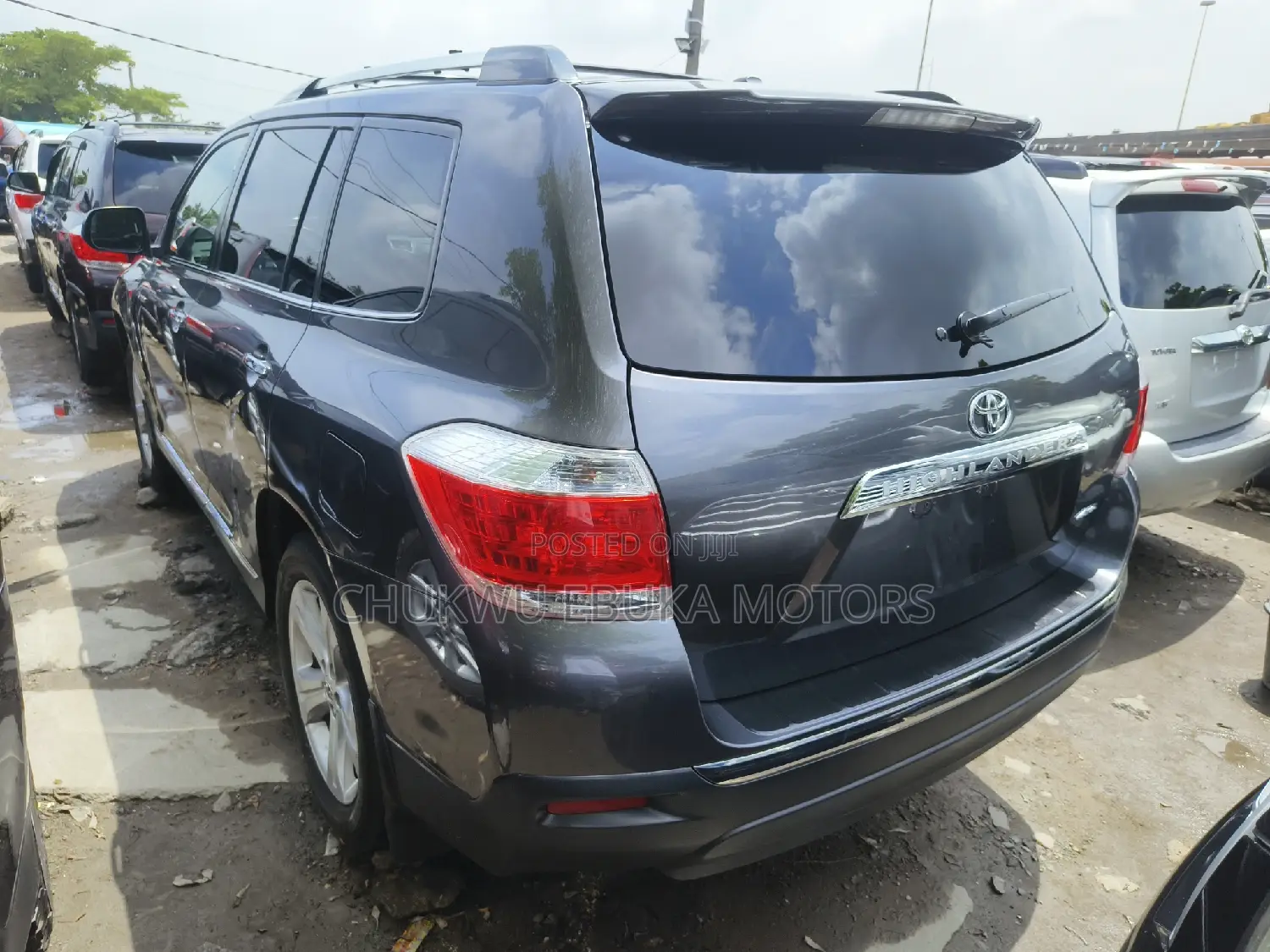 Toyota Highlander Limited 2012 Gray