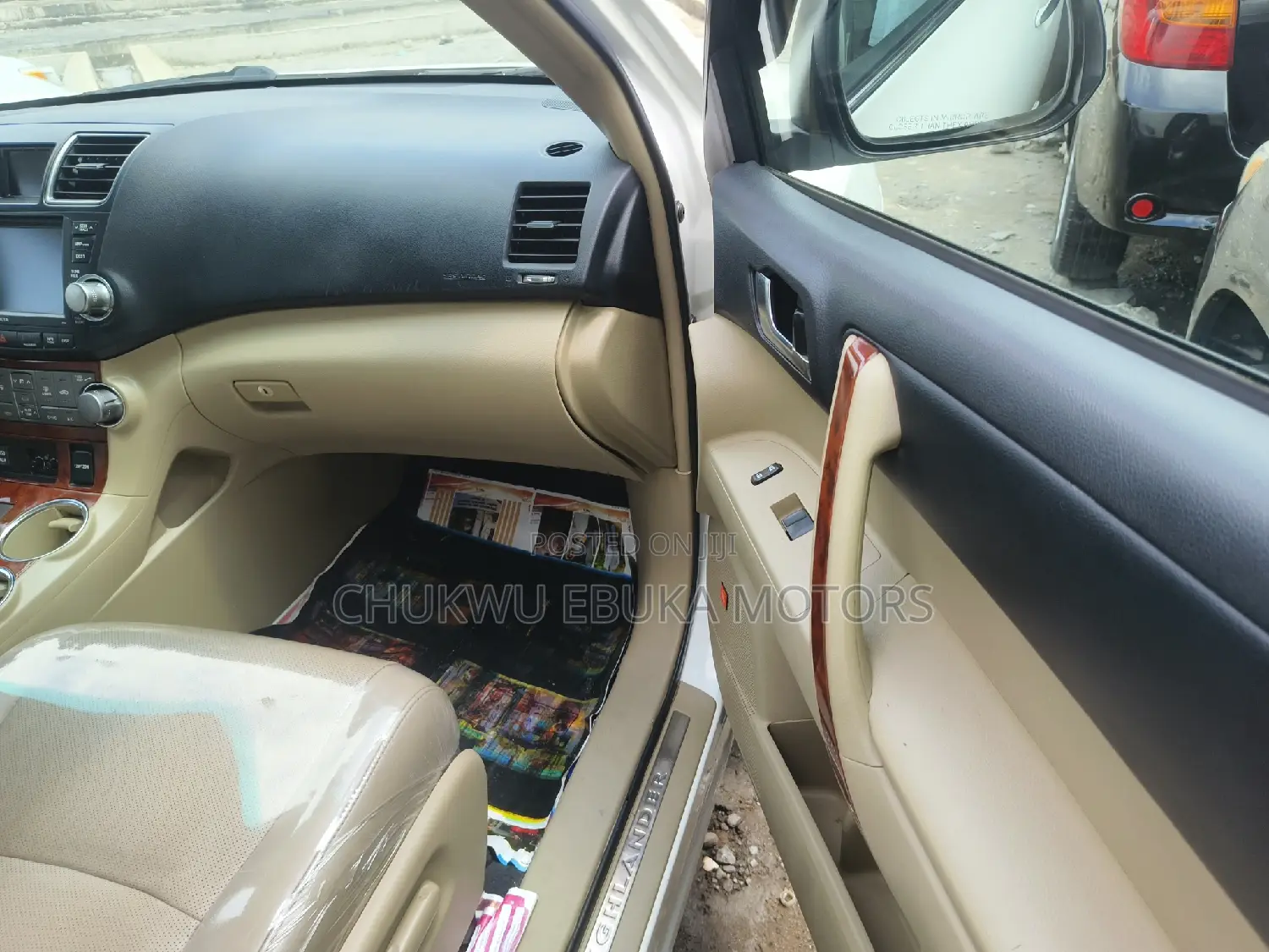 Toyota Highlander Limited 2012 White