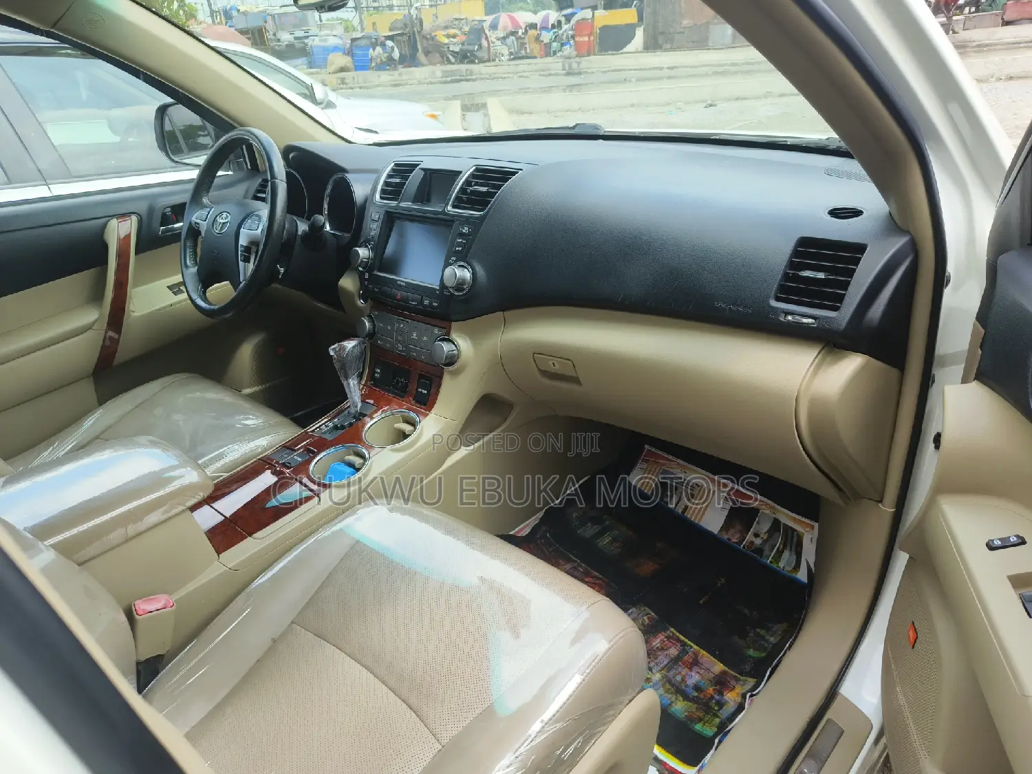 Toyota Highlander Limited 2012 White