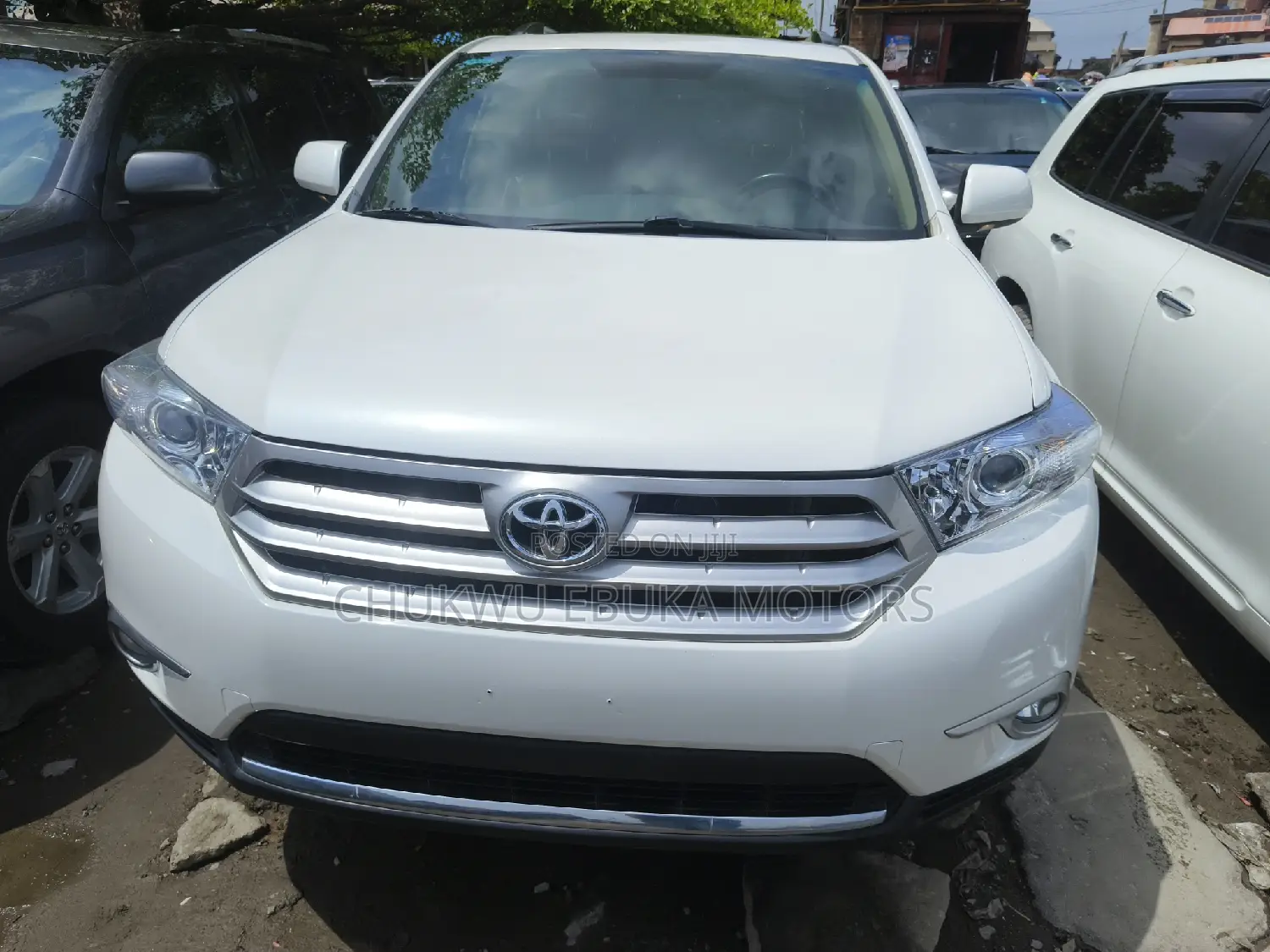 Toyota Highlander Limited 2012 White
