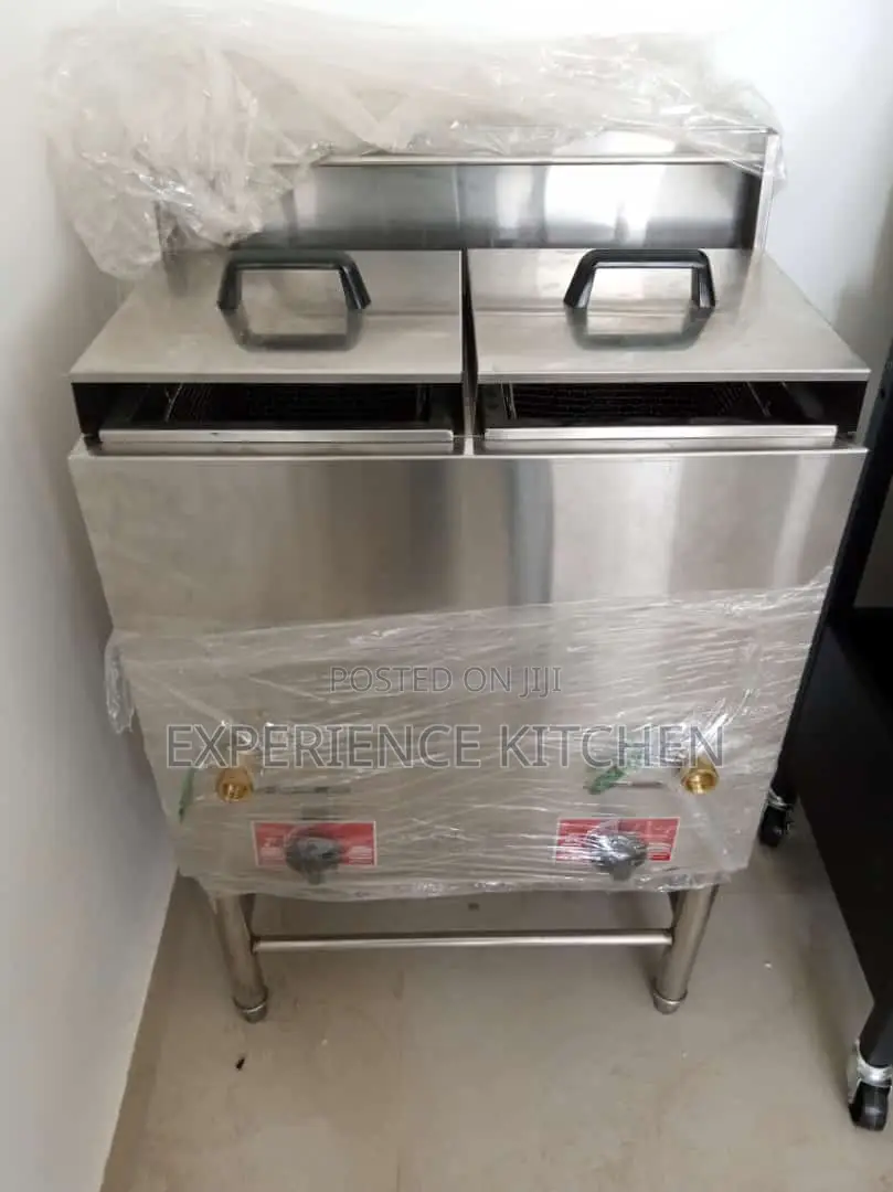 Standing Deep Fryer 20+20l