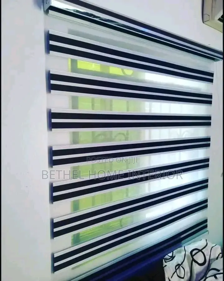 Black and White Quality Window Blinds