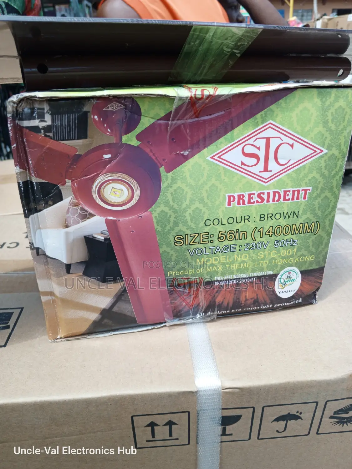 STC President 56" Ceiling Fan