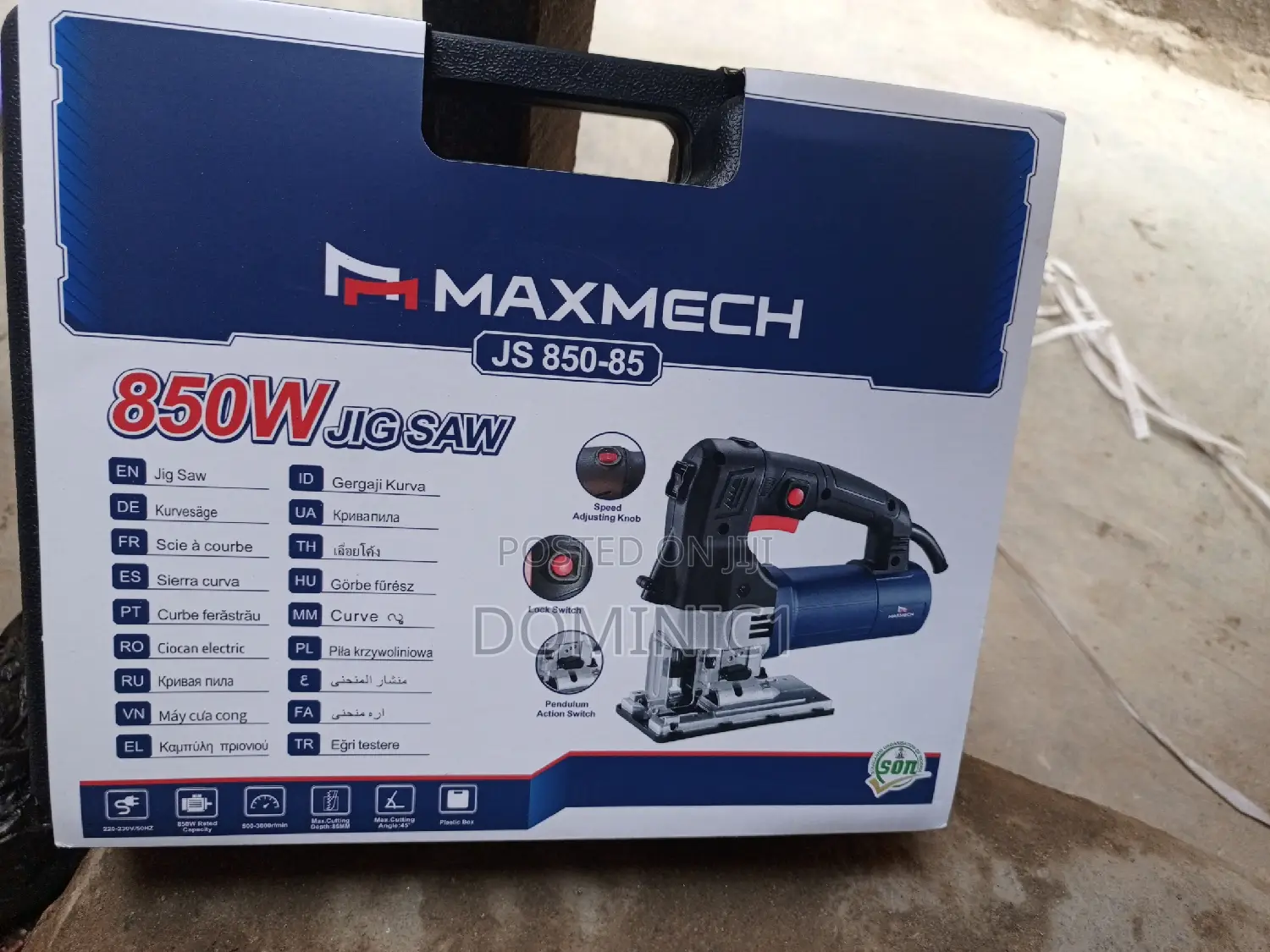 Maxmech Jig Saw Cutting Machine 850w