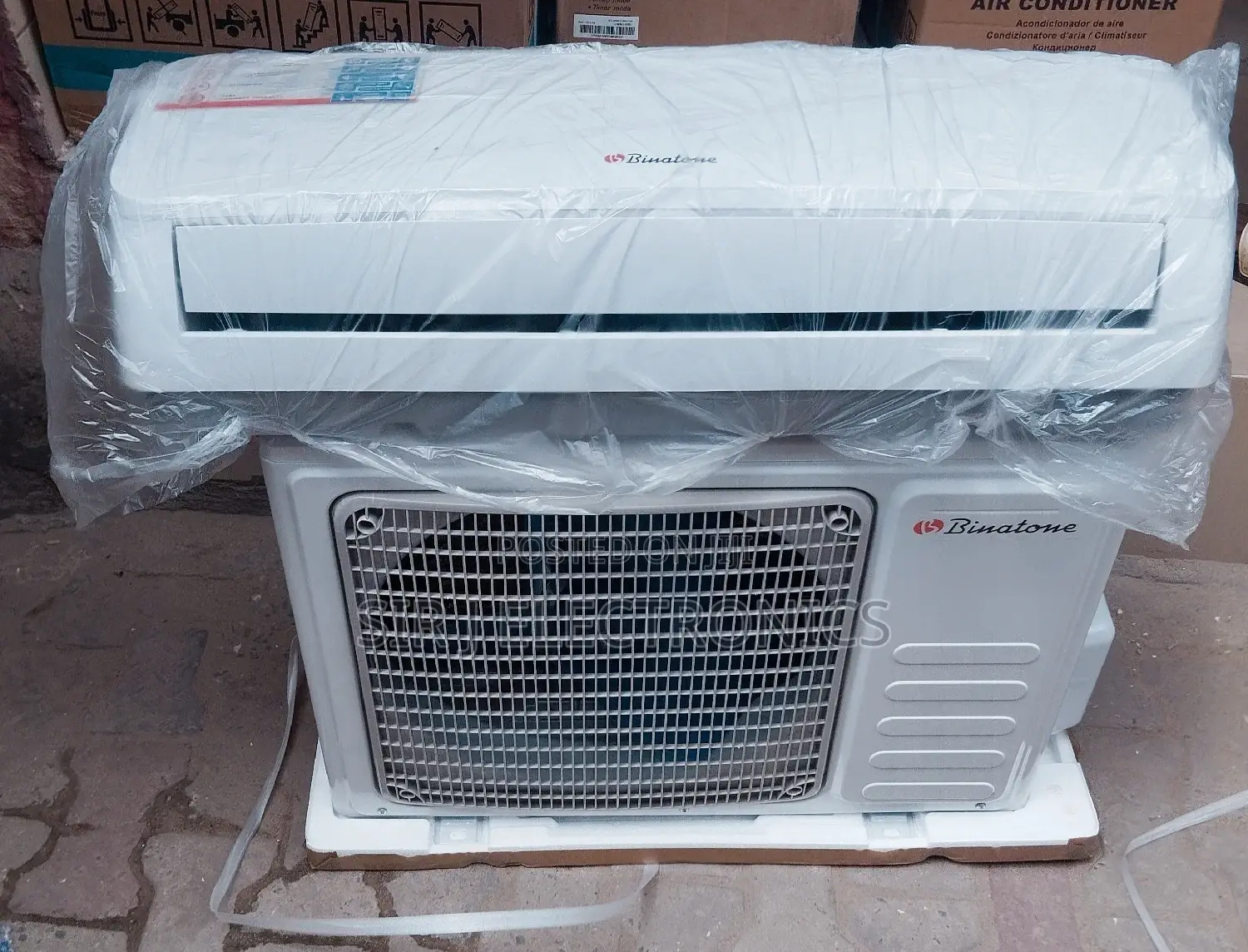 Binatone 1.5hp Inverter Split Unit Airconditioner(Brand New)