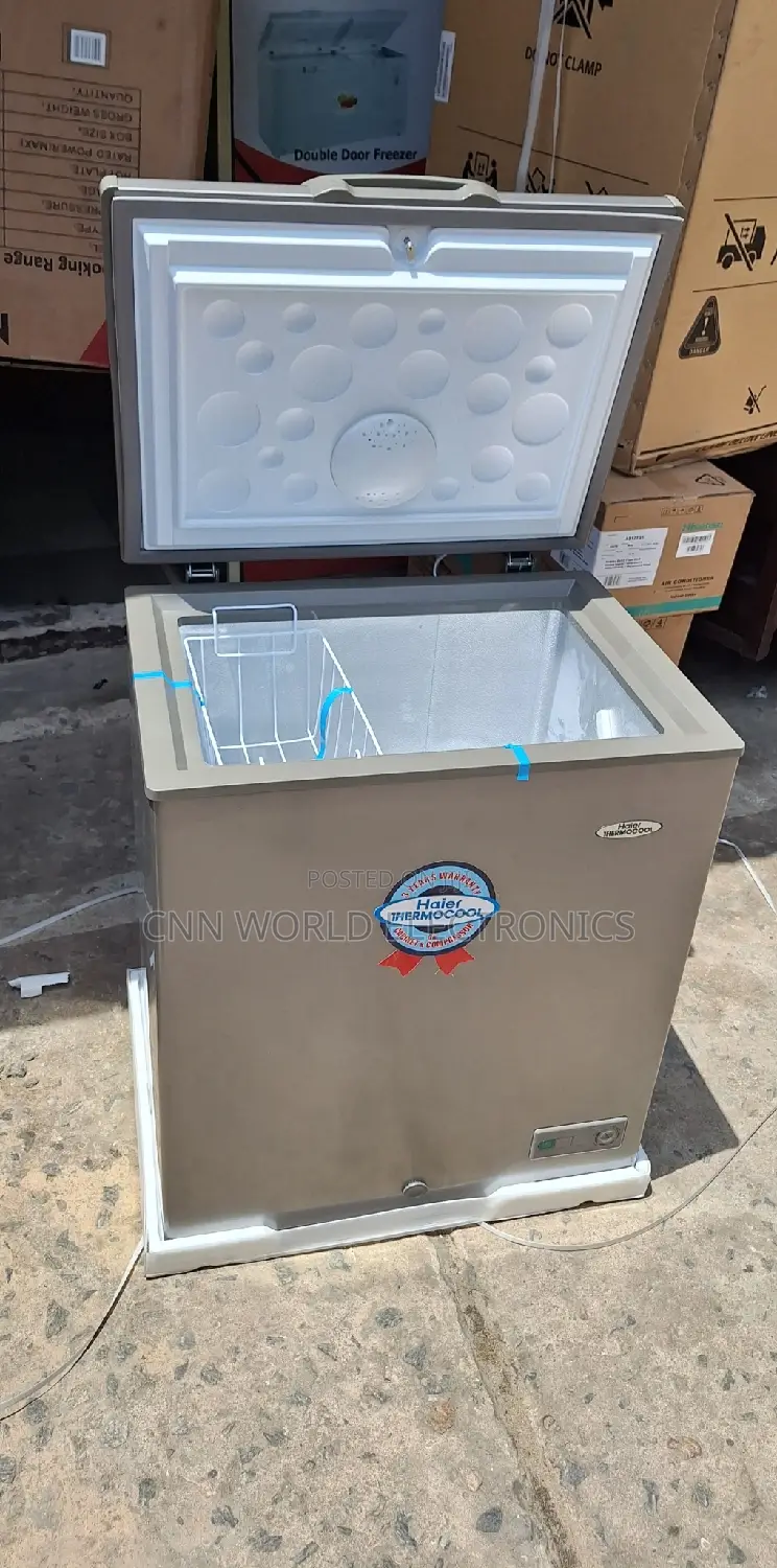 New Haier Thermocool 150l Chest Freezer Faster Cooling Key